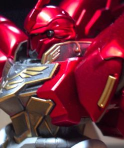 Alternative view of HG MSN-06S Sinanju Titanium Finish