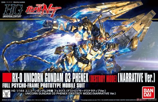 HG UC RX-0 Unicorn Gundam 03 Phenex Narrative Ver