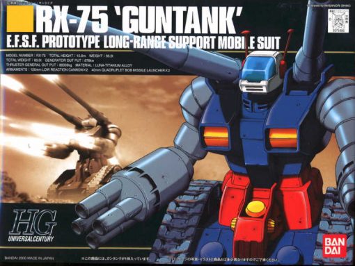 Mô hình lắp ráp Gundam HG RX-75 Guntank