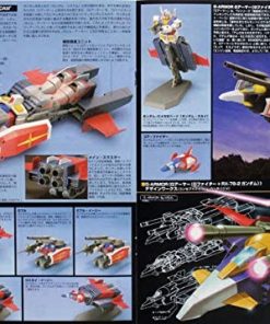 Alternative view of HG G-Armor G-Fighter + RX-78-2 Gundam