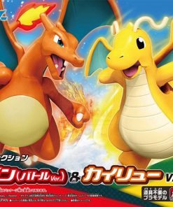 Mô hình lắp ráp Pokemon Charizard Battle Ver & Dragonite Set