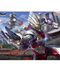 Figure-rise Ultraman Suit Tiga Action - Mô hình lắp ráp Bandai - Ảnh 3