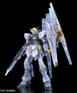Alternative view of P-Bandai RG RX-93 Nu Gundam Clear Color
