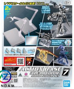 Action Base 7 (Clear Color) Mirror Stickers Set - Giá đỡ mô hình