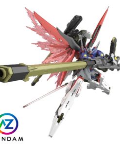 Alternative view of HG CE Destiny Gundam Spec 2 + Zeus Silhouette