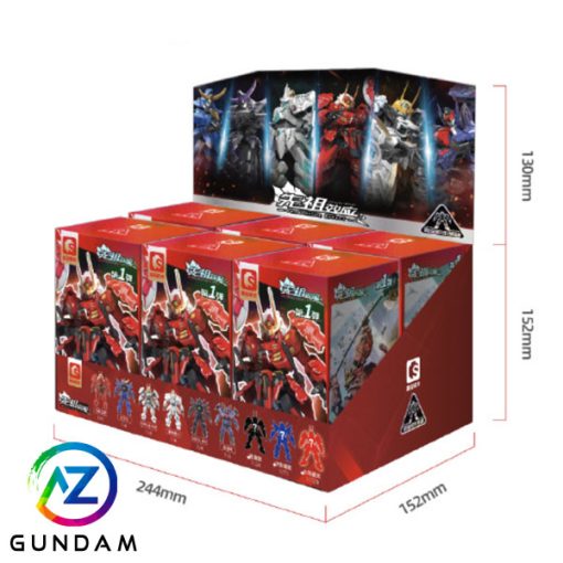 Mô hình lắp ráp Blindbox 2nd Edition Moshow