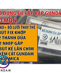 Bộ dụng cụ 10 món AZGundam (tặng kèm tách part)