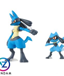 Pokemon PLAMO Collection 44 Select Series - Riolou & Lucario - Ảnh 2