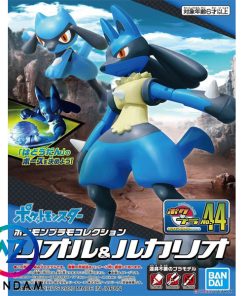 Pokemon PLAMO Collection 44 Select Series - Riolou & Lucario - Ảnh 3