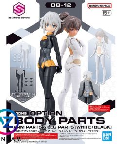 30MS Option Body Parts Arm Parts & Leg Parts [White/Black]