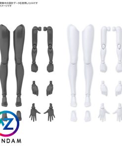 Alternative view of 30MS Option Body Parts Arm Parts & Leg Parts [White/Black]